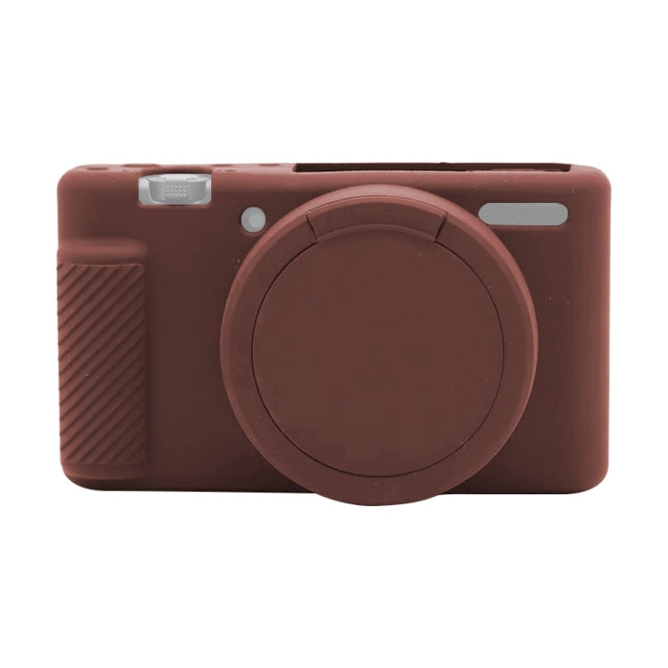 Silicone Protective Case for Sony ZV-1 (Coffee)