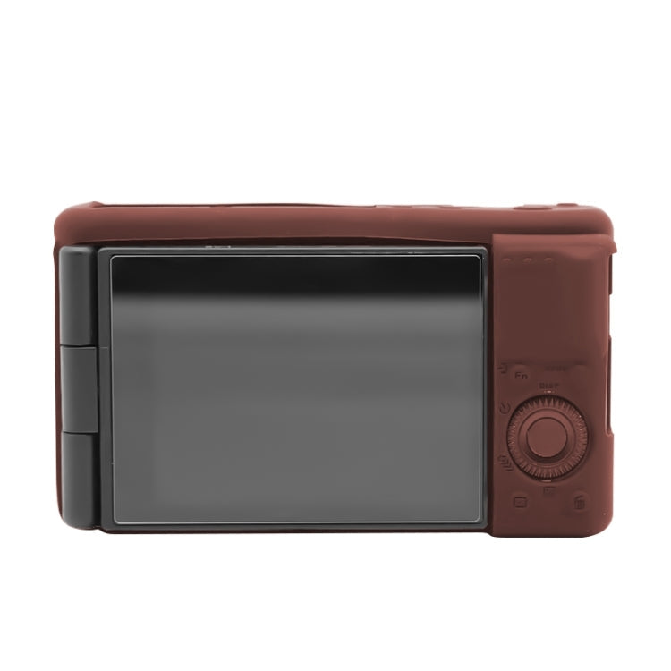 Silicone Protective Case for Sony ZV-1 (Coffee)