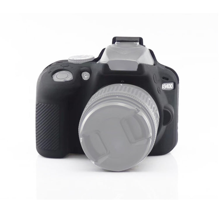 Nikon D3400 / D3300 Soft Silicone Protective Case - Black