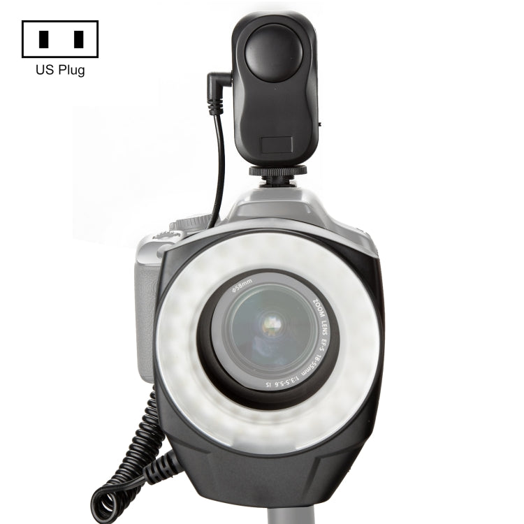 Godox Ring48 LED Macro Ring Light with Adapters (US Plug)