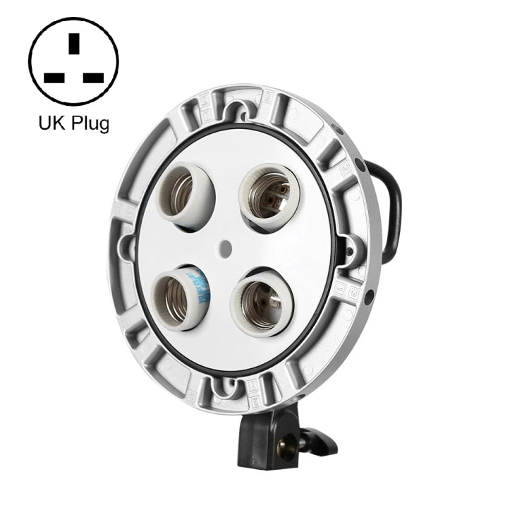 Godox TL-4 4 in 1 E27 Socket Tricolor Bulb Light Lamp Head Mount with UK Plug