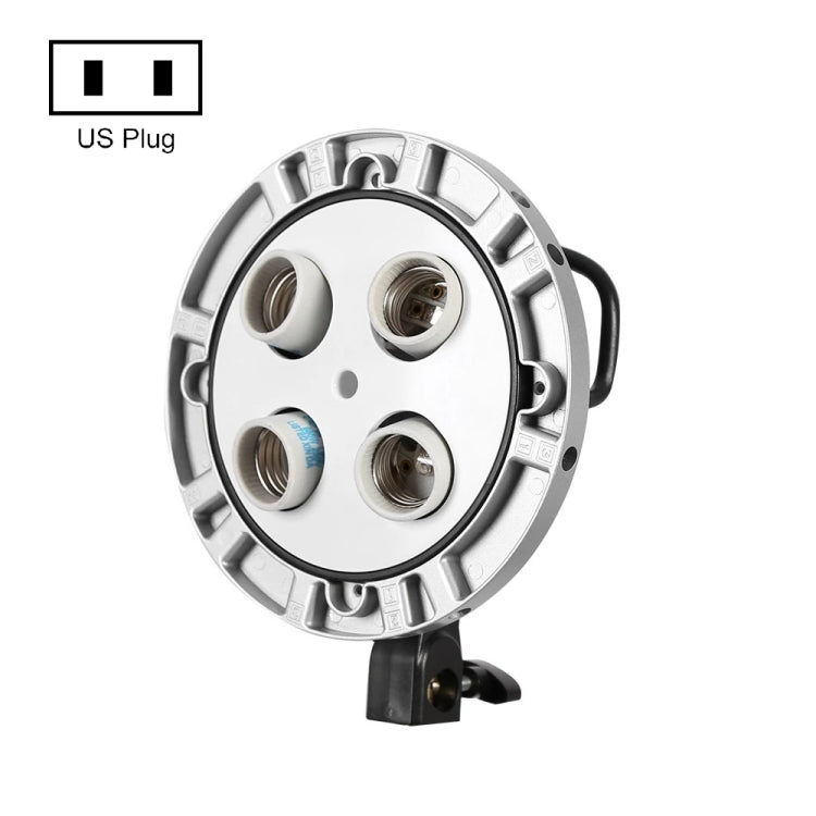Godox TL-4 4 in 1 E27 Socket Tricolor Bulb Light Lamp Head Mount (US Plug)