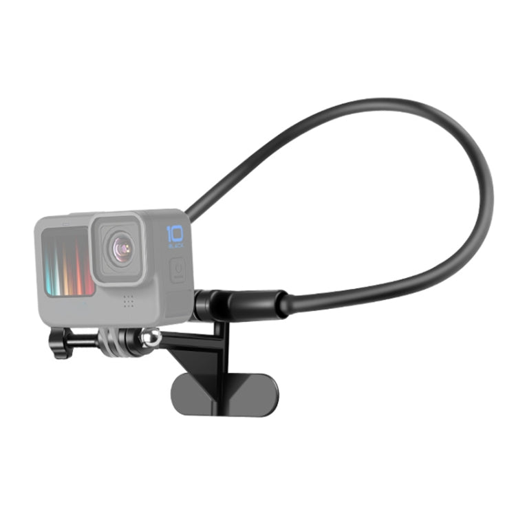 Lazy Neck Mount Hands-Free Camera Holder (Black)