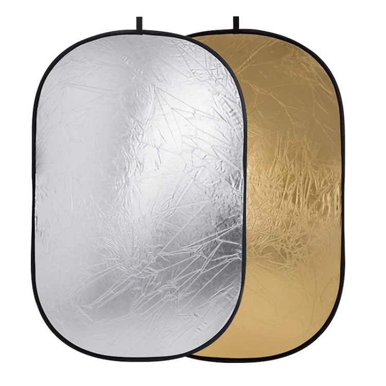 Godox FT01 2 in 1 Gold / Silver Oval Reflector Board, 150 x 200cm Size