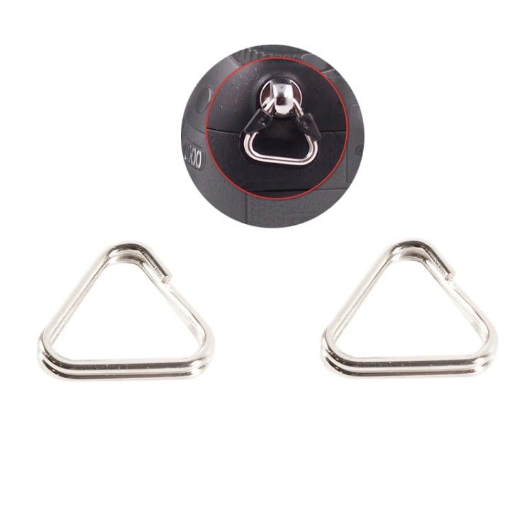 10-Piece BEXIN ZH-Q Camera Shoulder Strap Triangle Ring Hooks