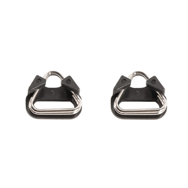 BEXIN ZH-TQ Camera Shoulder Strap Split Triangle Ring Hook with Bracket - Set of 10 Pieces