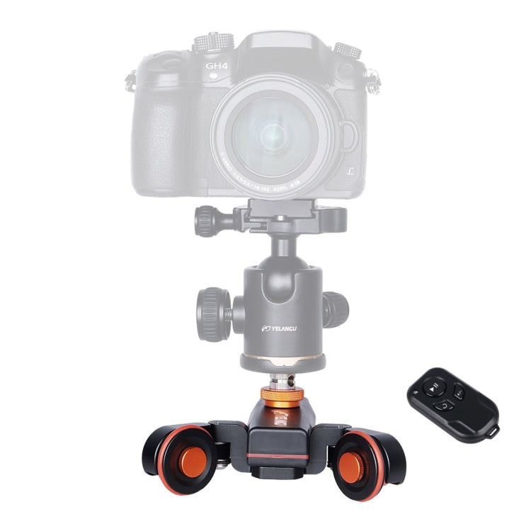 YELANGU L4X Electric Camera Wheel Dolly II - Video Slider with Remote Control