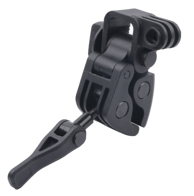Clamp Mount Connecting Adapter Kit with Waterproof Back Cover for GoPro HERO6 /5 (Black)