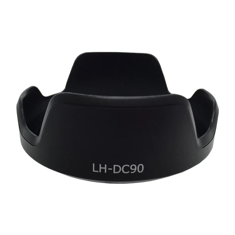 Lens Hood Shade for Canon Powershot SX70HS / SX60HS (Black) by LH-DC90