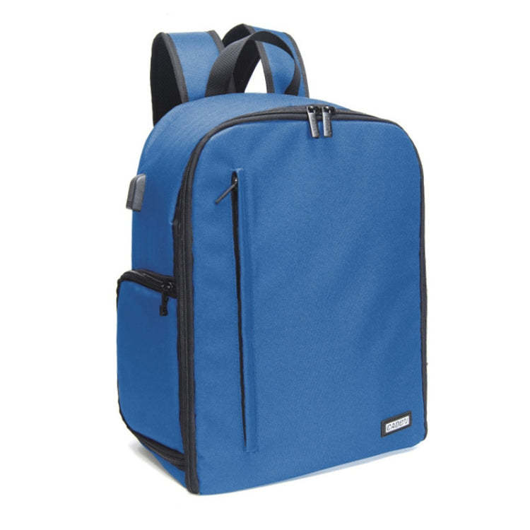 CADeN SLR Camera Shoulder Digital Camera Bag Outdoor Photography Backpack, Large Size (Blue)