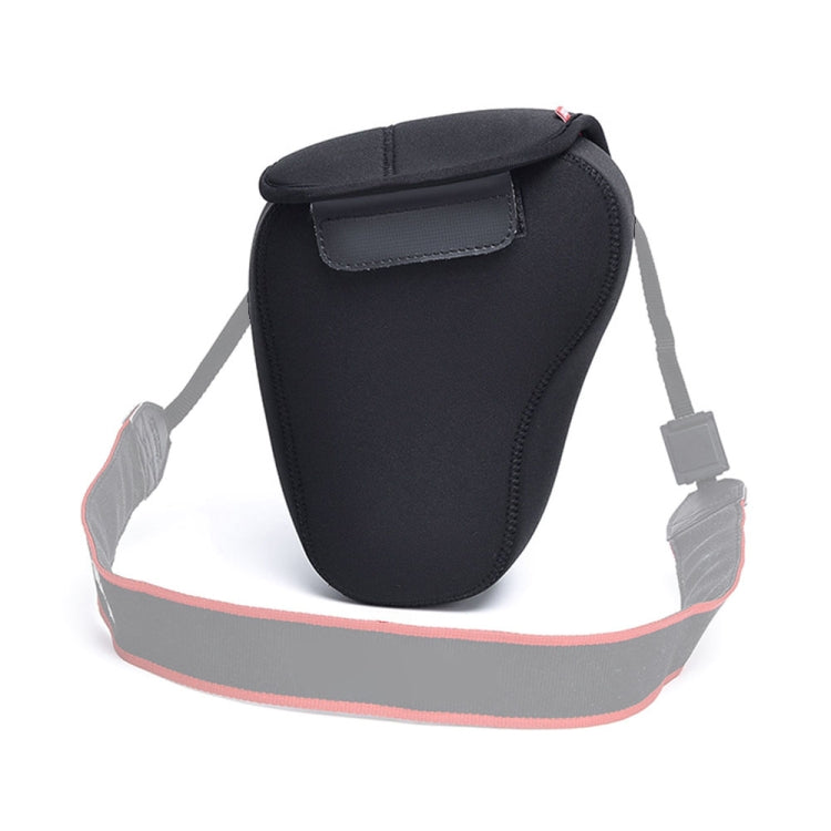 CADeN H6 Neoprene Camera Bag Case, Size: 15.5 x 9.5 x 20cm (Black Red)
