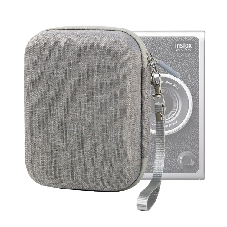 Grey Hard Case Storage Bag for FUJIFILM Instax Mini EVO Camera and LINK Printer