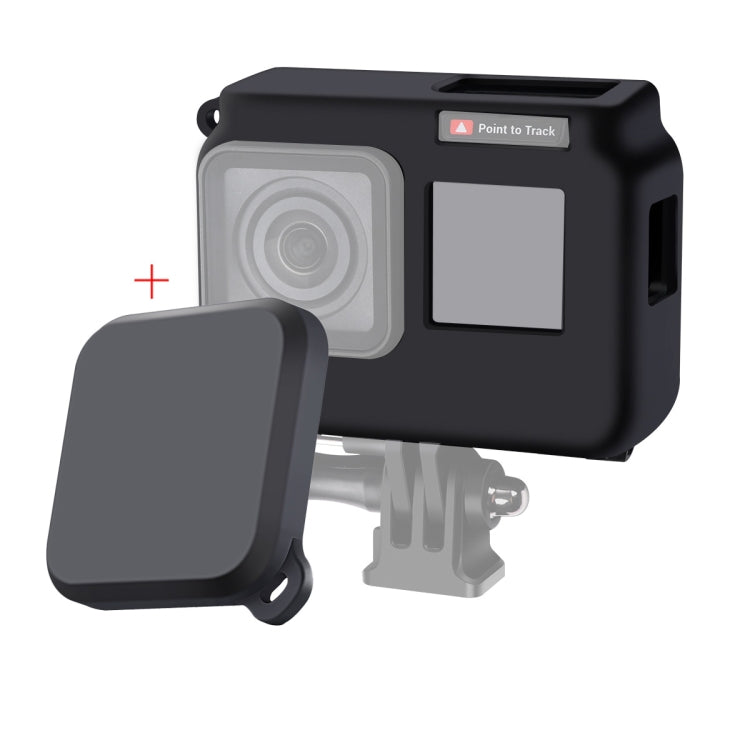 Insta360 One R 4K Silicone Protective Case with Lens Cap Cover (Black)