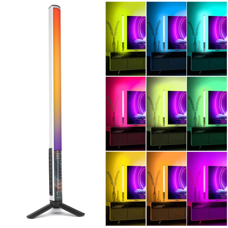 LUXCeO Mood1 50cm RGB Colorful Atmosphere Rhythm LED Stick Handheld Video Photo Fill Light Without Tripod
