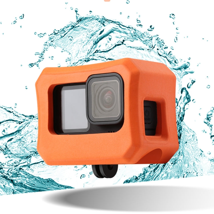 EVA Floaty Case for GoPro HERO10 Black / HERO9 Black - High Visibility Orange