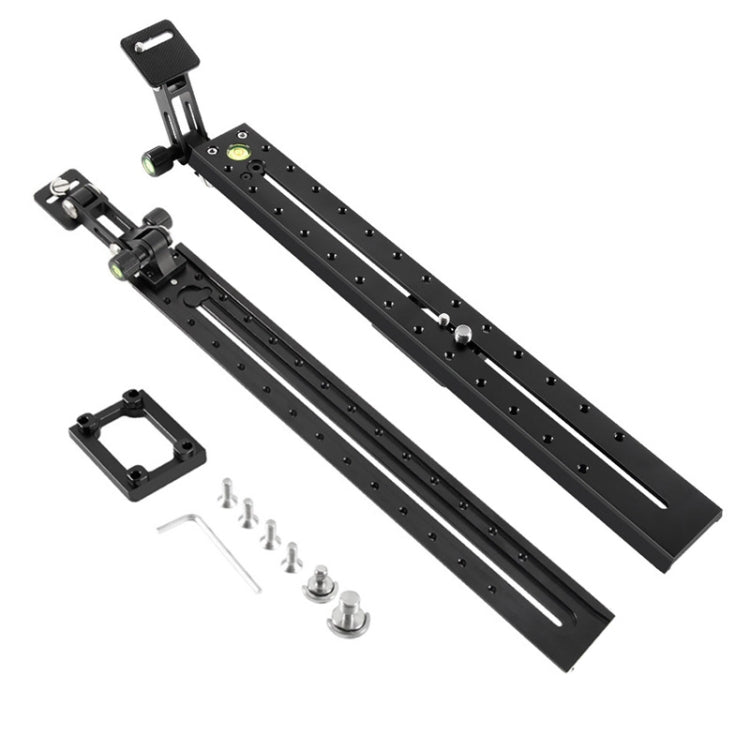 Aluminum Alloy Extended Quick Release Plate for Sachtler and Manfrotto Tripod Heads