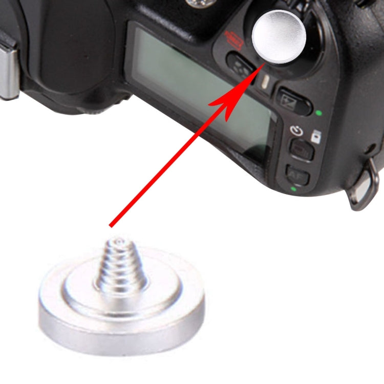 Upgrade Your Photography with the Universal Metal Camera Shutter Release Button (Silver)