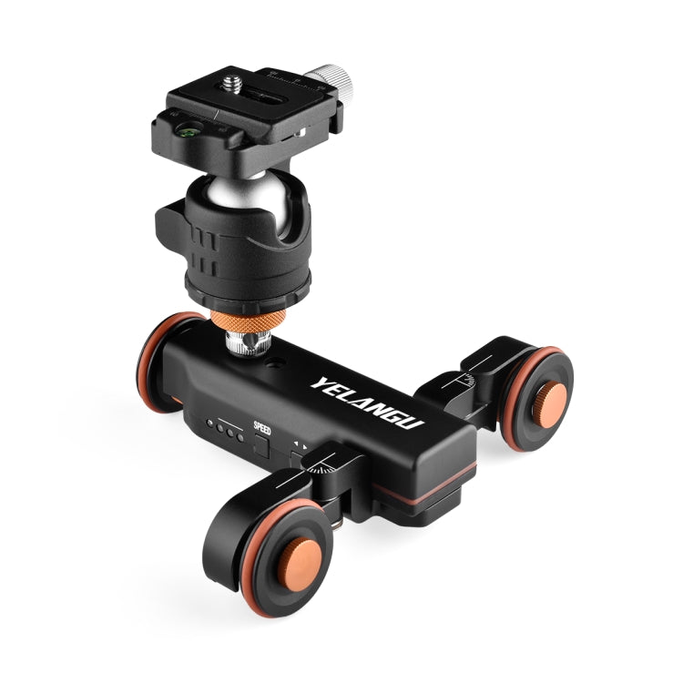 YELANGU L4X 3-Wheel Camera Dolly Slider with Electric Track and Remote Control