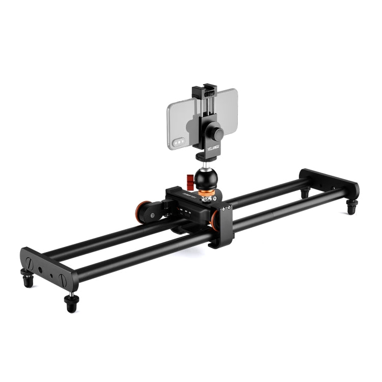 YELANGU L60E 60cm Slide Rail Track + L4 3-Wheel Video Dolly with Phone Clamp & Ballhead
_______________
YELANGU L60E 60cm Slide Rail Track + L4 3-Wheel Video Dolly with Phone Clamp & Ballhead