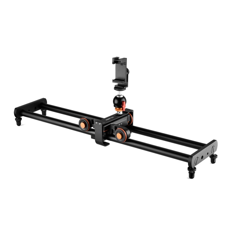 YELANGU L60E 60cm Slide Rail Track + L4 3-Wheel Video Dolly with Phone Clamp & Ballhead
_______________
YELANGU L60E 60cm Slide Rail Track + L4 3-Wheel Video Dolly with Phone Clamp & Ballhead