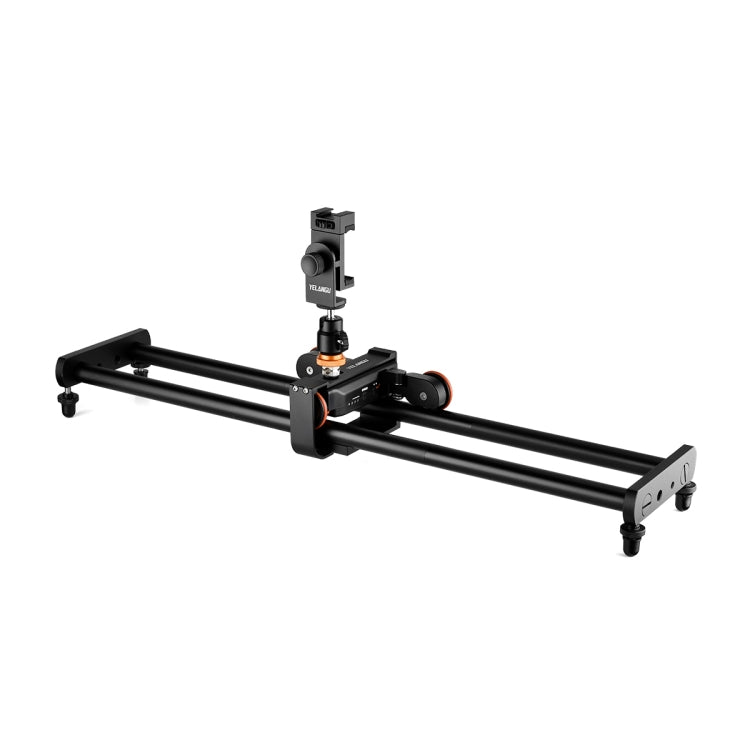 60cm Slide Rail Track + 3-Wheel Video Dolly with Phone Clamp & Ballhead