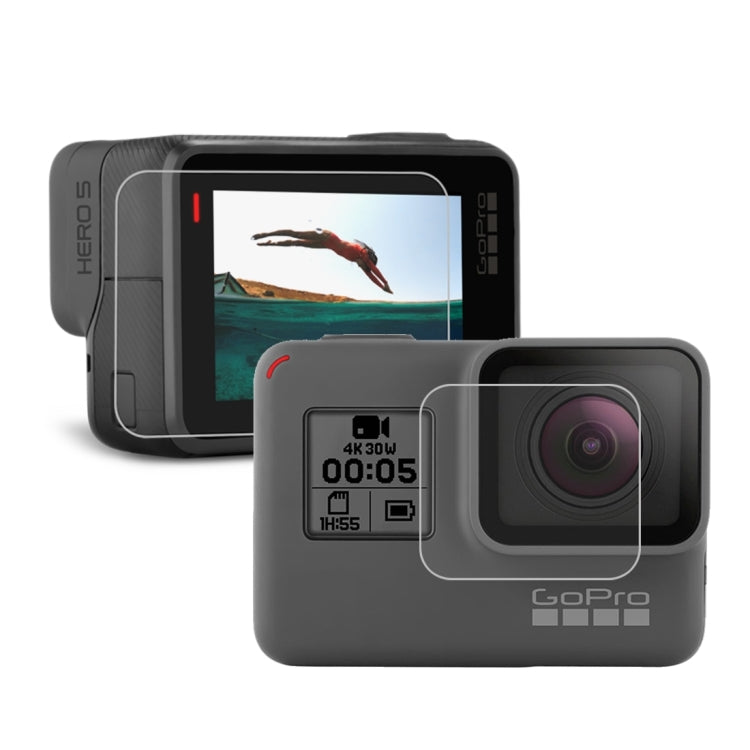GoPro HERO7 Black /7 White / 7 Silver /6 /5 Camera Lens and LCD Display Protector Set