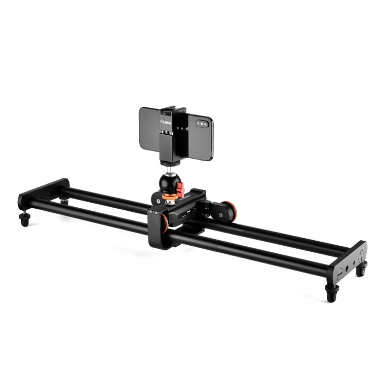 YELANGU L60E 60cm Slide Rail Track + L4 3-Wheel Video Dolly Kit
