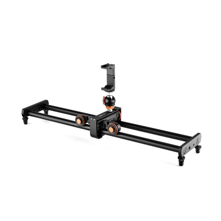 YELANGU L60E 60cm Slide Rail Track + L4 3-Wheel Video Dolly Kit