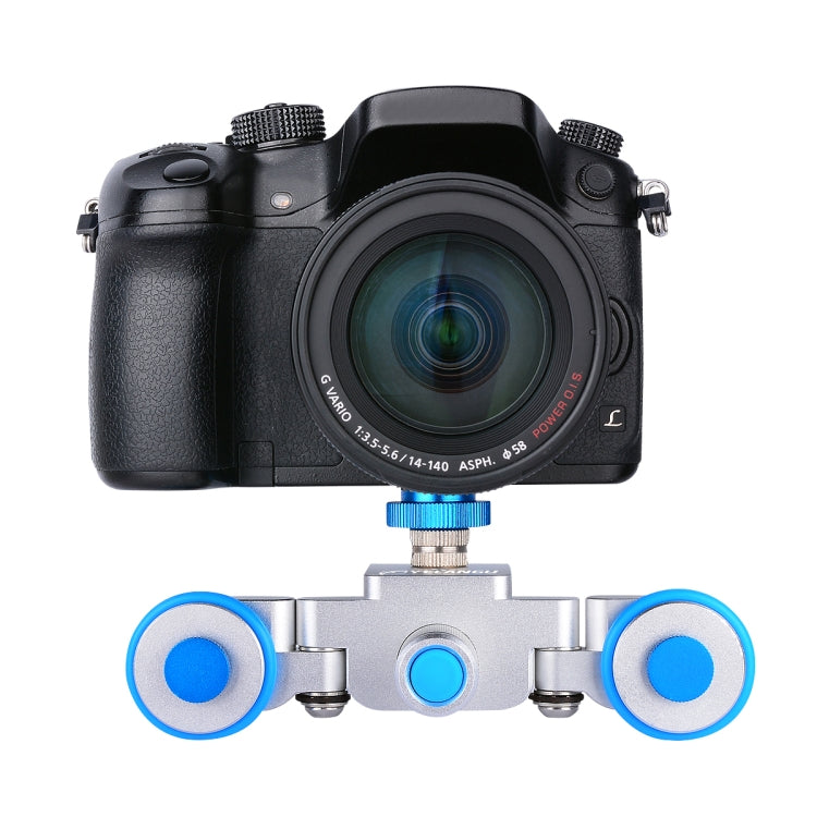 YELANGU L3 Electric Camera Slider Car with Autodolly Wheels, 6kg Load Capacity (Blue)