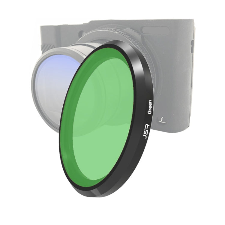 JSR Green Colored Lens Filter for Panasonic LUMIX LX10
