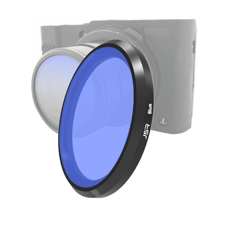 Blue Colored Lens Filter for Panasonic LUMIX LX10 - Enhance Your Photography