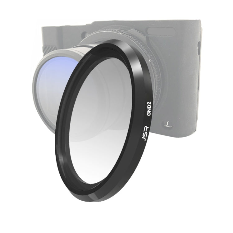 JSR Gradient GND2 Lens Filter for Panasonic LUMIX LX10 with Vibrant Color and Longevity