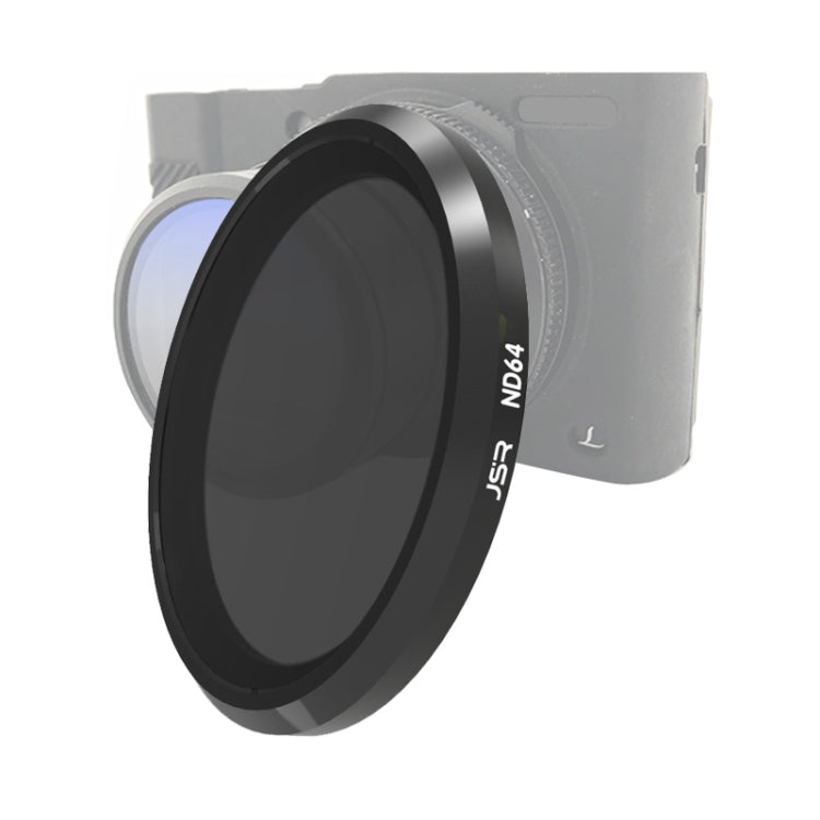 ND64 Lens Filter for Panasonic LUMIX LX10 with Durable Metal and High Transparency Glass