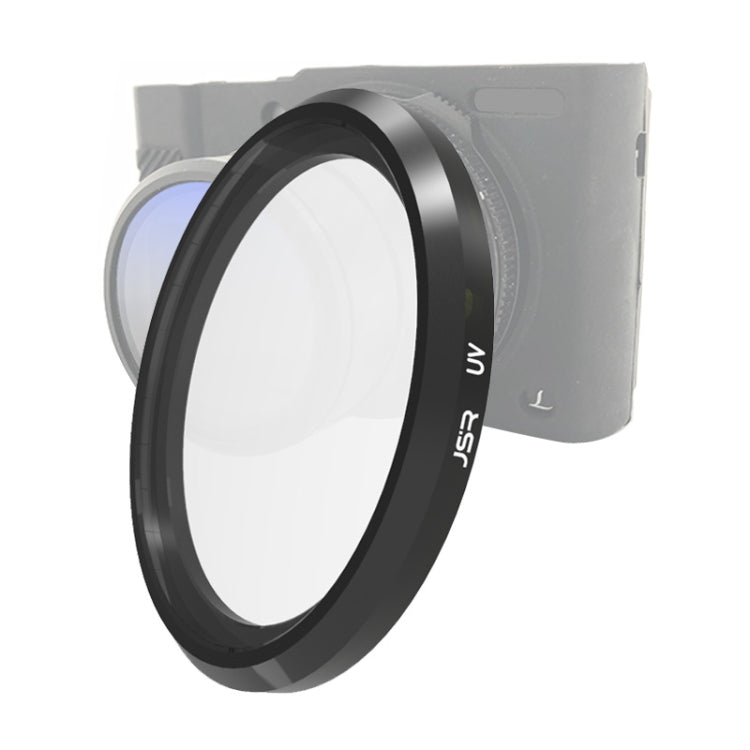 JSR UV Lens Filter for Panasonic LUMIX LX10 - Enhanced Clarity and Color for Landscape and Portrait Photography