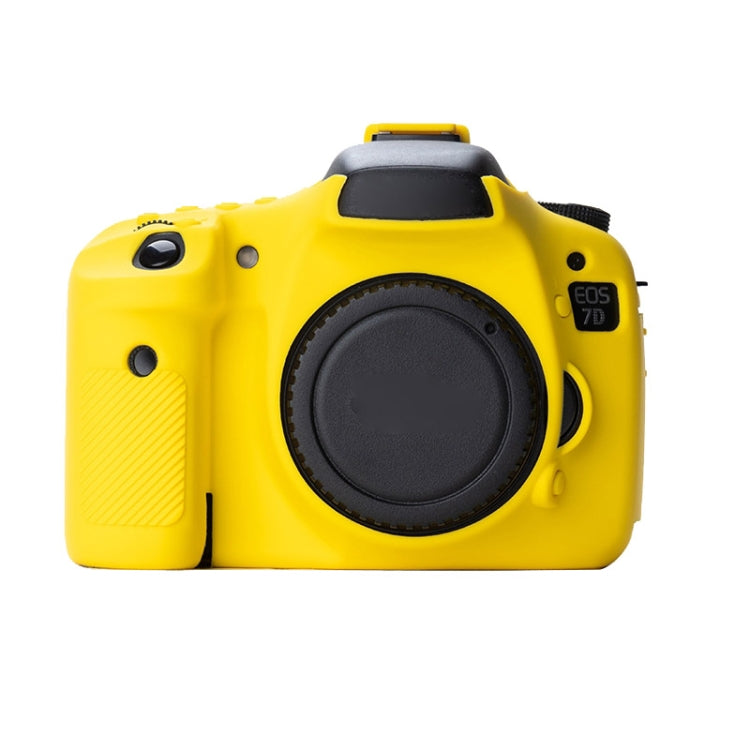 Canon EOS 7D Soft Silicone Protective Case - Yellow