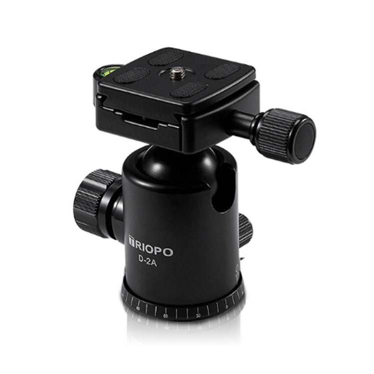 TRIOPO D-2A 360 Degree Ball Head Tripod with Quick Release Plate