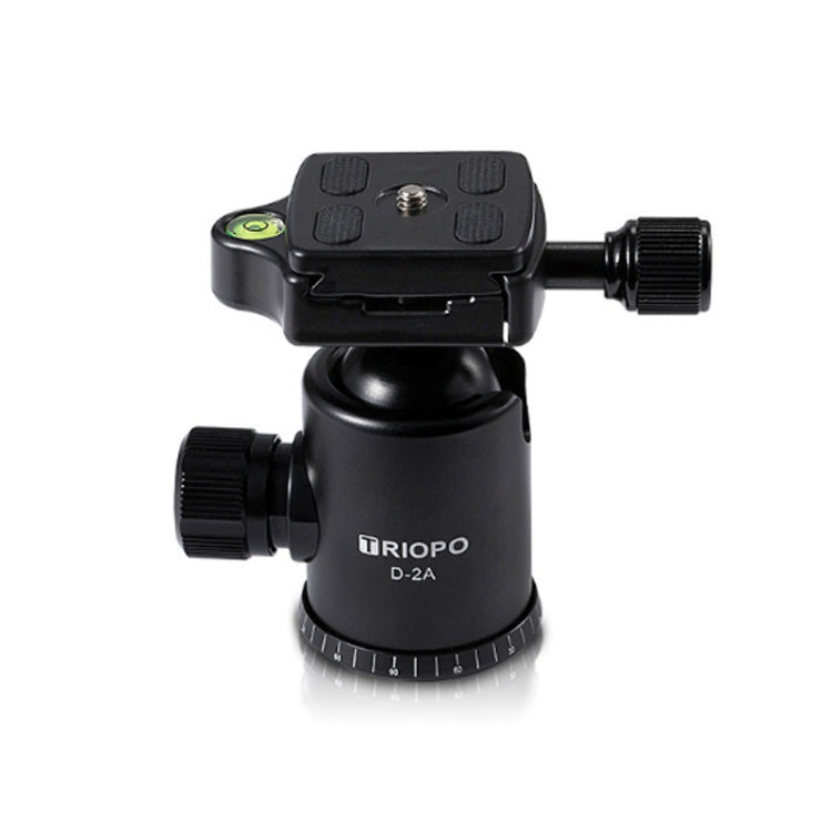 TRIOPO D-2A 360 Degree Ball Head Tripod with Quick Release Plate