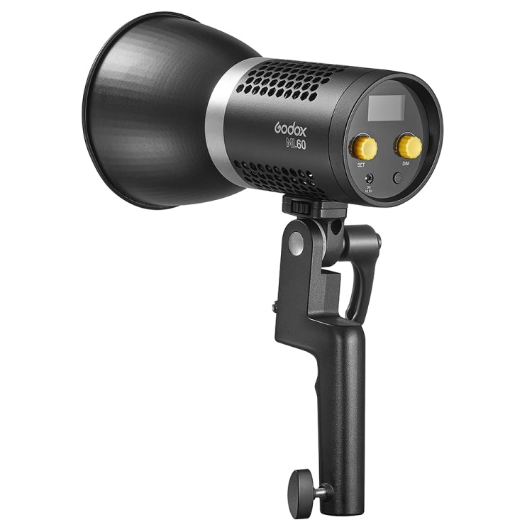 Godox ML60 60W LED Video Studio Light with 5600K Color Temperature and Dimming Options (US Plug)