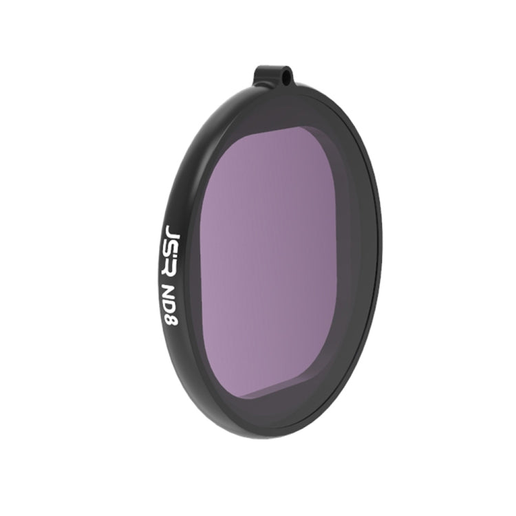 JSR Round Housing ND8 Lens Filter for GoPro HERO8 Black with Enhanced Durability and Controlled Lighting