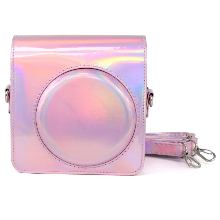 Aurora Pink PU Leather Camera Case Bag for FUJIFILM instax Square SQ1