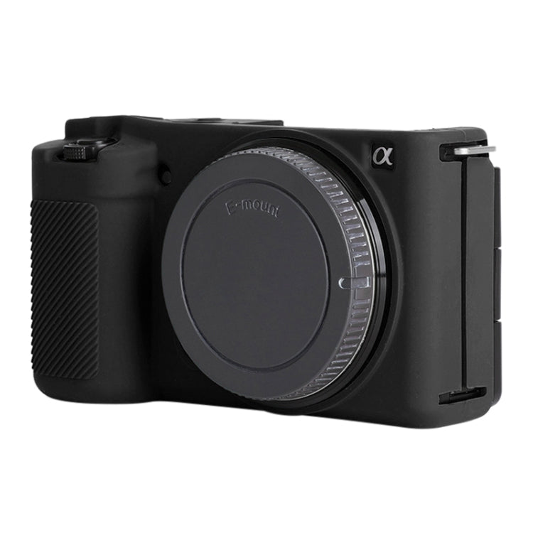 Silicone Protective Case for Sony ZV-E10 Camera (Black)