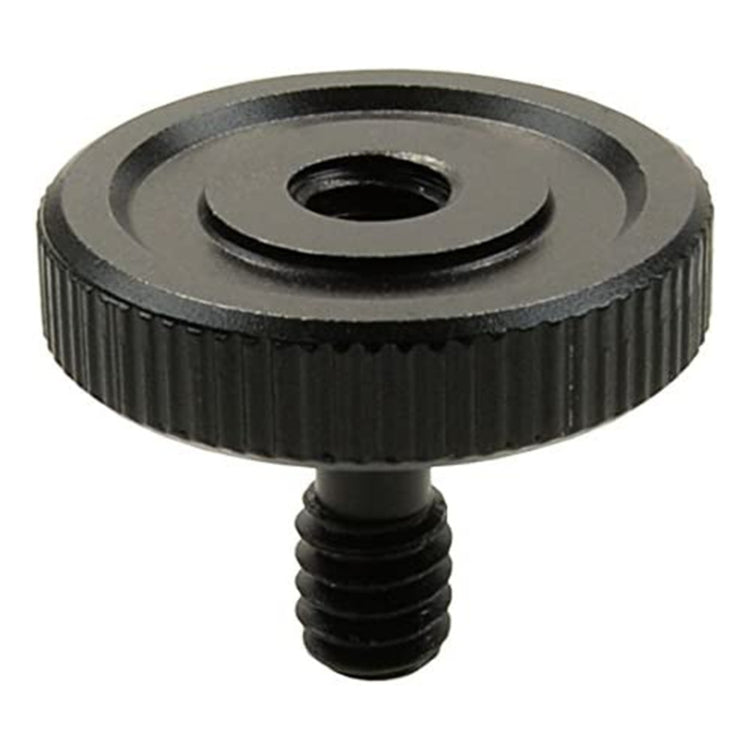 1/4 inch Male to Female Screw Adapter for Camera and Lighting Equipment (Black)