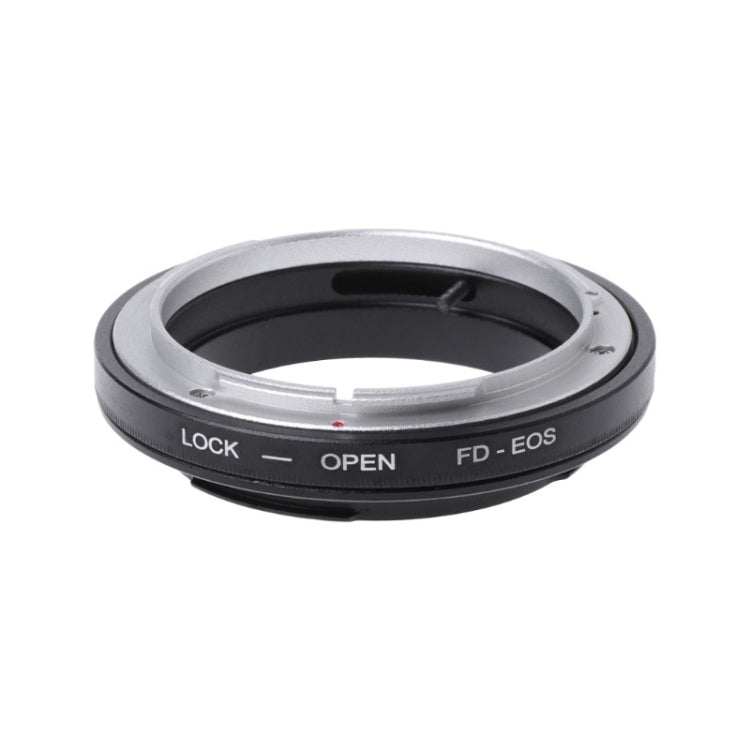 FD-EOS Lens Mount Stepping Ring for Canon FD Lens to EOS EF Lens (Black) - Unlock Creative Versatility and Control