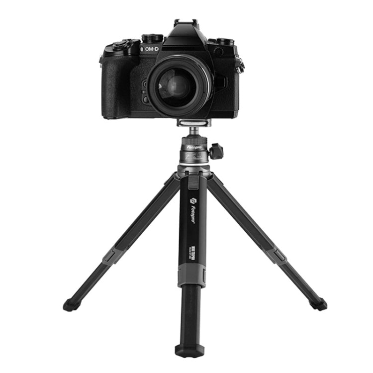 Fotopro SY-390+P-1hx Portable Aluminum Alloy Mini Tripod (Black) -