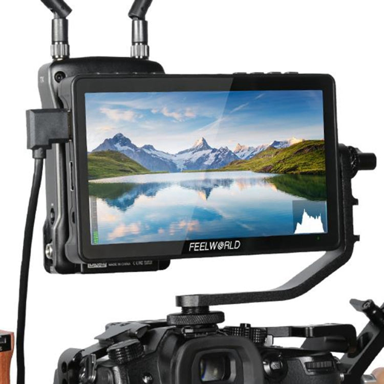 6-inch Touch Screen DSLR Camera Field Monitor with 3D LUT and 4K HDMI Input/Output