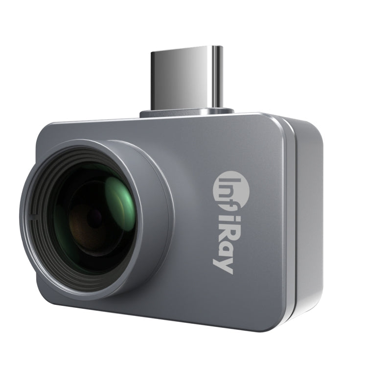 InfiRay P2 Pro Thermal Camera for Type-C Smartphones with Night Vision and Magnetic Macro Lens (Grey)