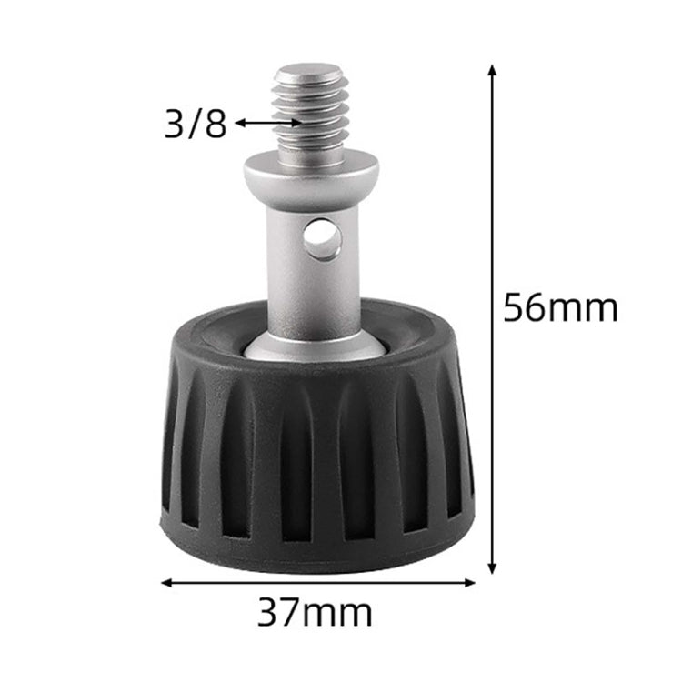 BEXIN GSF37-S Stainless Steel Tripod Foot Spikes