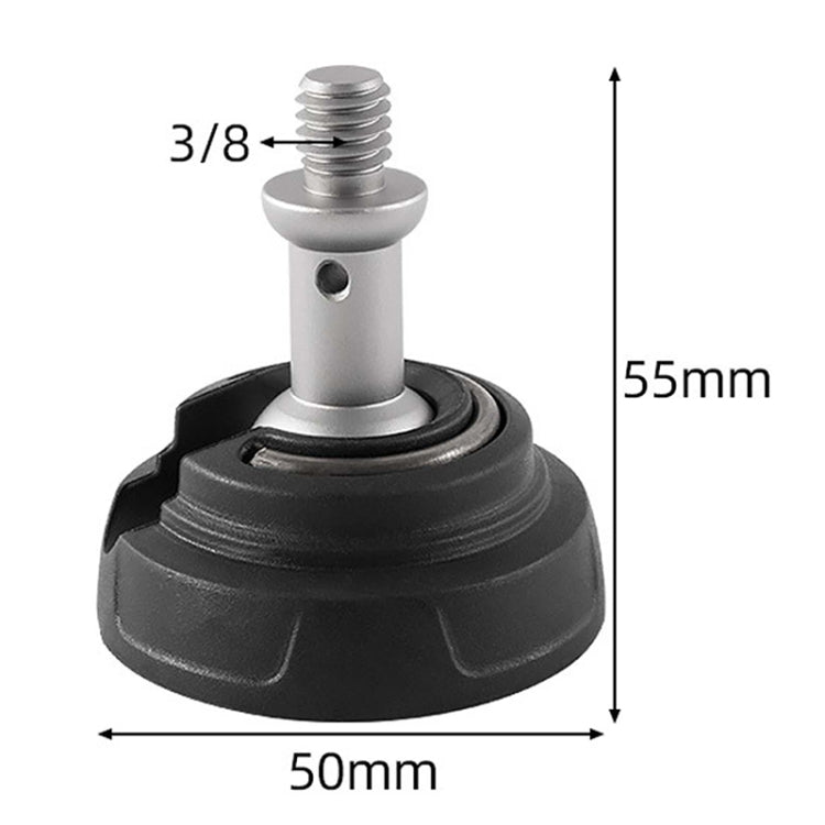 BEXIN GSF50-S Tripod Foot Spikes - Stainless Steel and Plastic