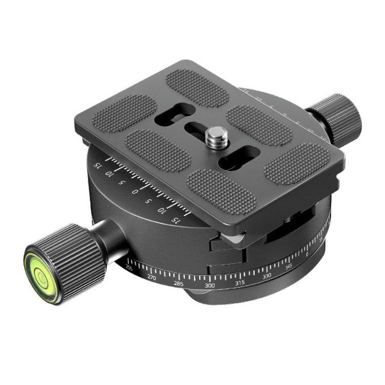 360 Degree Rotary Quick Release Clamp Base Tripod Mount with Plate