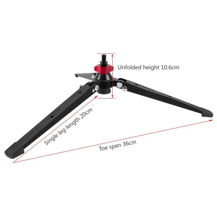 BEXIN ST-3 Three Feet Mini Desktop Tripod Stand Base